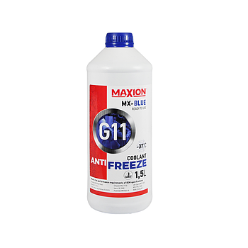 Antifreeze MAXION G11 Blue -37 1,5л