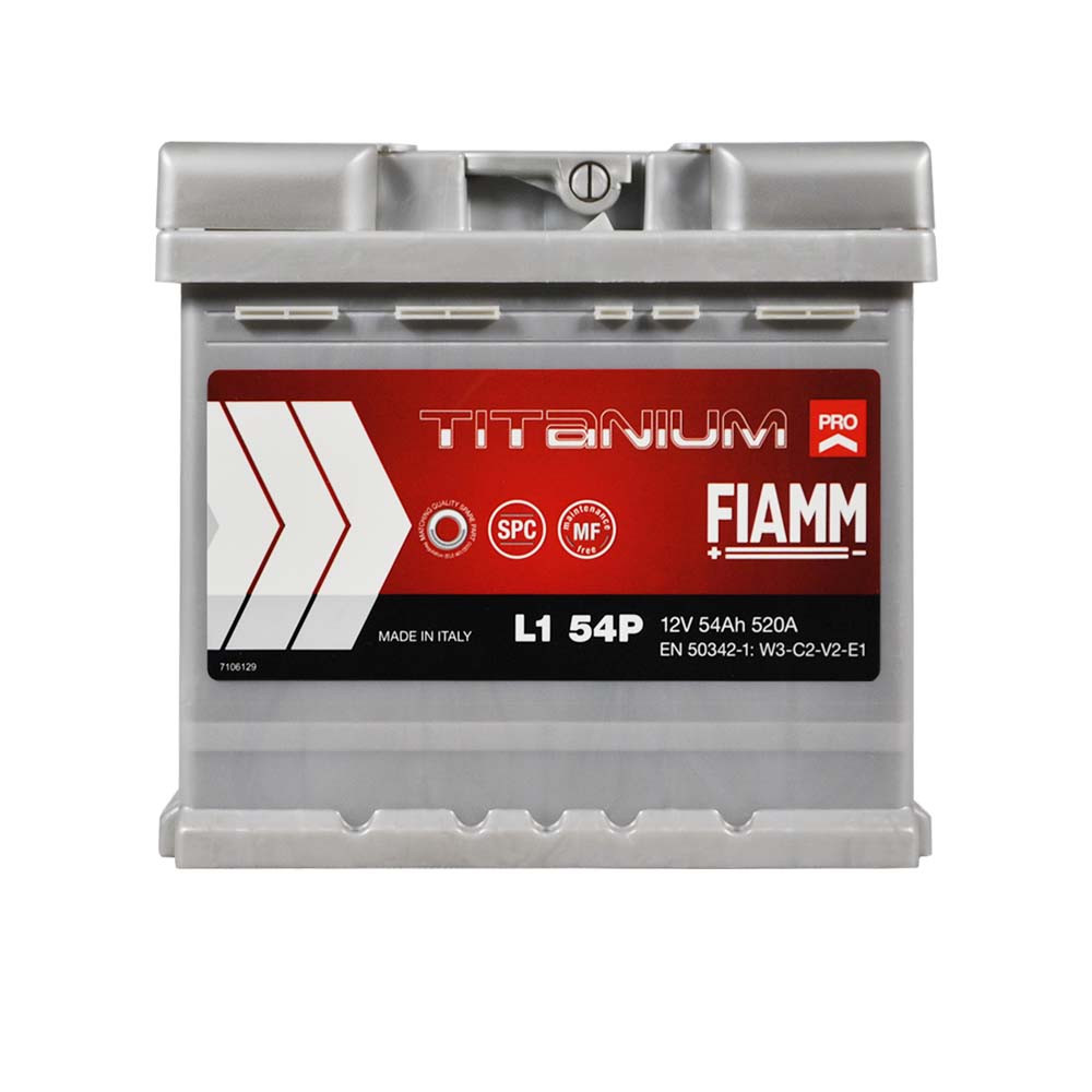 Автомобільний акумулятор FIAMM Titanium Pro 54Аh 520А R+ L1 7905145