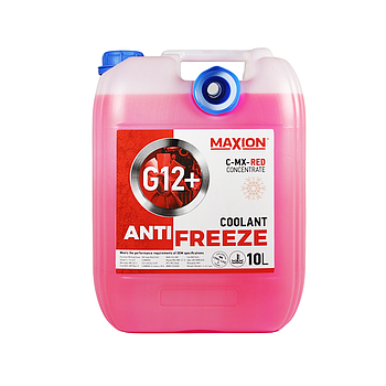 Antifreeze MAXION G12+ Red concentrate 10л