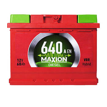 Автомобільний акумулятор MAXION Diesel MF  68Ah 640A L+ (L2)