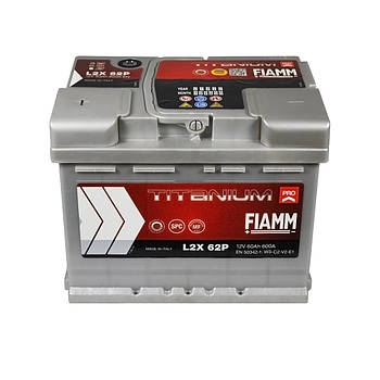 Автомобільний акумулятор FIAMM Titanium Pro 60Аh 600А L+ 7905998