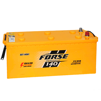 Автомобільний акумулятор Forse 140Ah 850A R+ 663-03
