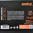 Олива моторна Emka Cargo E6 5W30 20л, фото 3