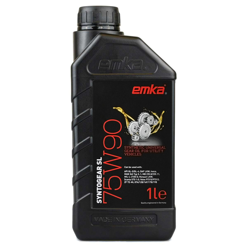 Трансмісійна олива Emka Syntogear SL 75W90 1л