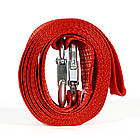 Трос буксирувальний МТ 305 (3т, довж. 5м,185 крюк, шир.6см червоний), фото 2