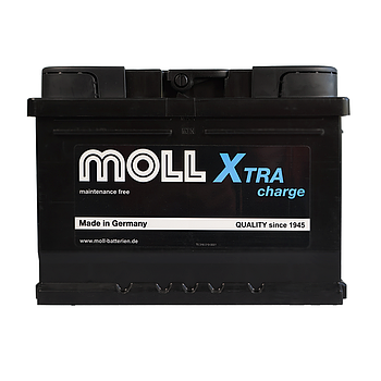 Автомобільний акумулятор MOLL X-Tra Charge  60Ah 600A R+ (L2B)