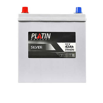 Автомобільний акумулятор PLATIN Silver Asia SMF 42Ah 370A L+ psa5402133