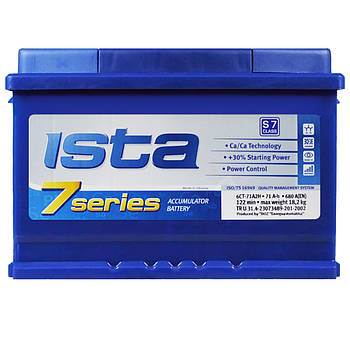 ISTA 7 Series  71Ah 680A R+ (L3B)