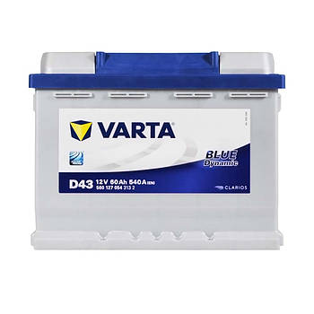 Автомобільний акумулятор VARTA Blue Dynamic 60Ah 540A L+ 533077