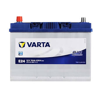 Автомобільний акумулятор VARTA Blue Dynamic Asia 70Ah 630А L+ 533091