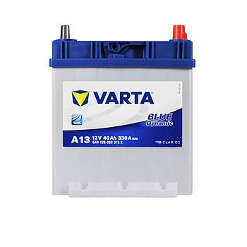 Автомобільний акумулятор VARTA Blue Dynamic Asia 40Ah 330A R+ 591124