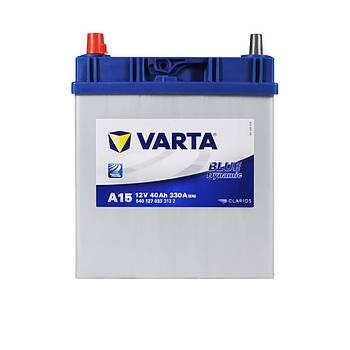 Автомобільний акумулятор VARTA Blue Dynamic Asia 40Ah 330A L+ 533059