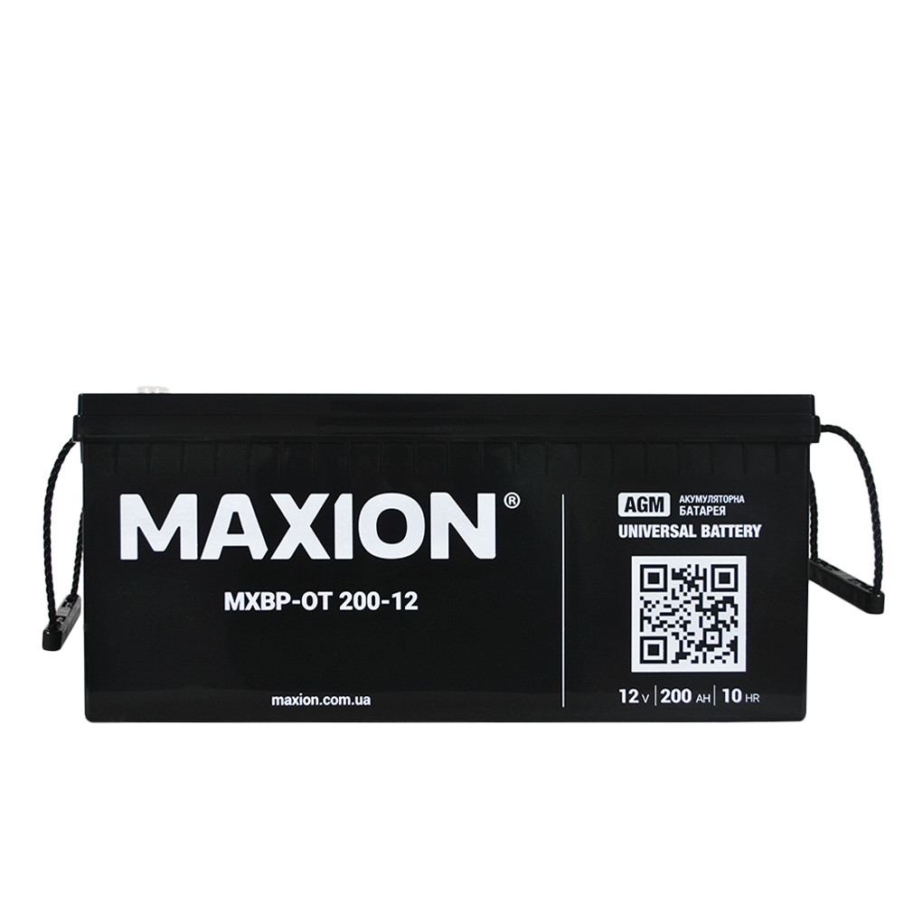 Акумулятор промисловий MAXION MXBP-OT 200-12 (12V, 200А)