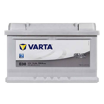 Автомобільний акумулятор VARTA Silver Dynamic 74Ah 750А R+ 533095