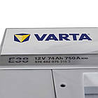Автомобільний акумулятор VARTA Silver Dynamic 74Ah 750А R+ 533095, фото 4