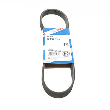 Поліклиновий ремінь Bosch (6PK737) 1987947932