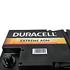 Автомобільний акумулятор DURACELL Extreme AGM 105Ah 950A R+ (L6), фото 3