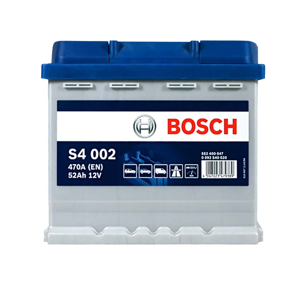 Автомобільний акумулятор BOSCH 52Ah 470A R+ 0092S40020