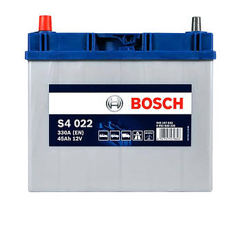 Автомобільний акумулятор BOSCH 45Ah 330A L+ 0092S40220