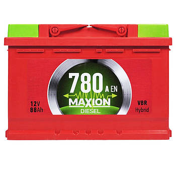 Автомобільний акумулятор MAXION Diesel MF  88Ah 780A R+ (L3)