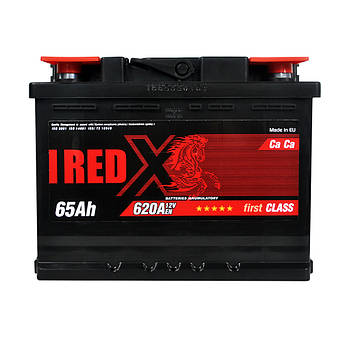 Автомобільний акумулятор RED X (565 81) (L2) 65Ah 620A L+