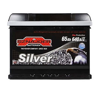 Автомобільний акумулятор SZNAJDER Silver 65Ah 640A R+ 565 83