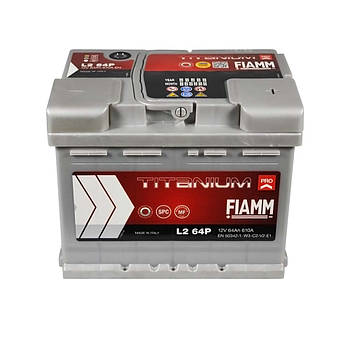 Автомобільний акумулятор FIAMM Titanium Pro 64Аh 610А R+ 7905150