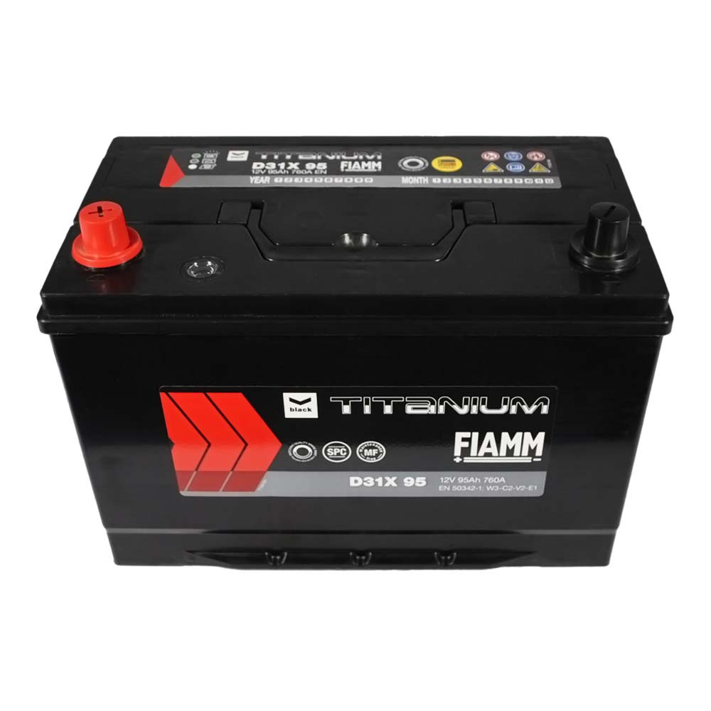 Автомобільний акумулятор FIAMM Titanium Black Asia 95Аh 760А L+ 7905195