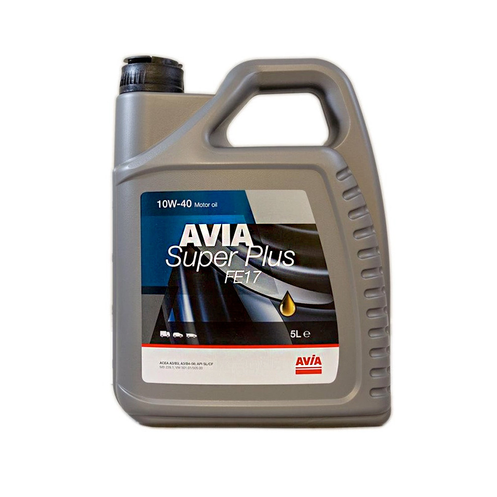 Моторна олива AVIA SUPER PLUS 10W40 SL/CF FE17 5л