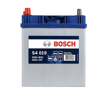 Автомобільний акумулятор BOSCH Asia 40Ah 330A L+ 0092S40190