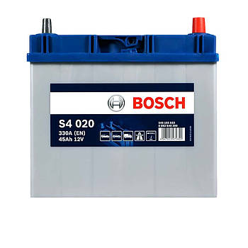 Автомобільний акумулятор BOSCH Asia 45Ah 330A R+ 0092S40200