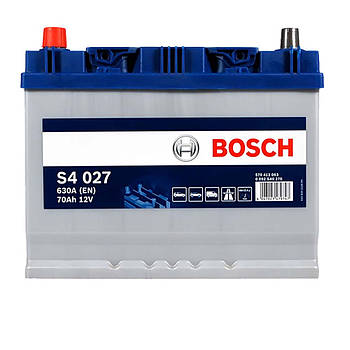 Автомобільний акумулятор BOSCH Asia 70Ah 630A L+ 0092S40270