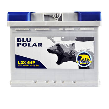 Автомобільний акумулятор BAREN Blu polar  64Аh 610А L+ (L2)