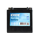Автомобільний акумулятор EXIDE Start-Stop AGM AUXILIARY 13 Ah 200A L+ EK131, фото 2