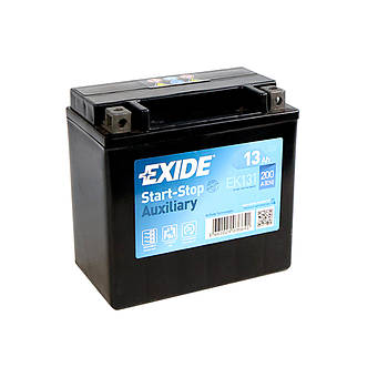 Автомобільний акумулятор EXIDE Start-Stop AGM AUXILIARY 13 Ah 200A L+ EK131