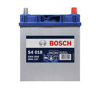 Автомобільний акумулятор BOSCH Asia 40Ah 330A R+ 0092S40180