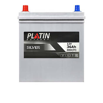 Автомобільний акумулятор PLATIN Silver Asia SMF 36Ah 330A L+ 53621977