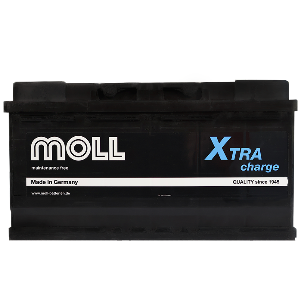 Автомобільний акумулятор MOLL X-Tra Charge 100Ah 900A R+ 84100