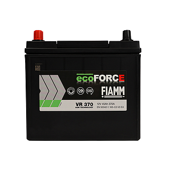Автомобільний акумулятор FIAMM Ecoforce AGM Asia  45Аh 370А L+ (VR370) (B24)