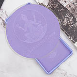 Чохол Silicone Cover Lakshmi Full Camera (AA) для Google Pixel 9a | Мікрофібра Бузковий / Dasheen, фото 2