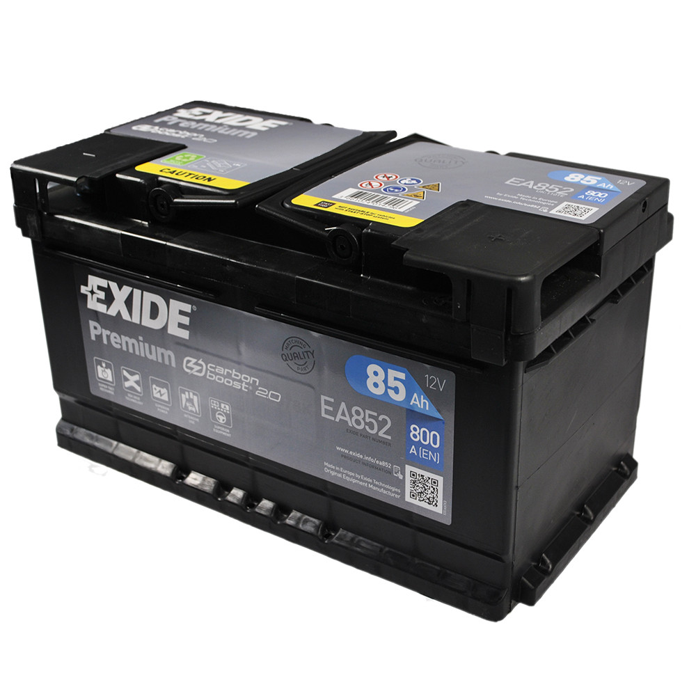 Автомобільний акумулятор EXIDE Premium 85Аh 800Ah R+ EA852