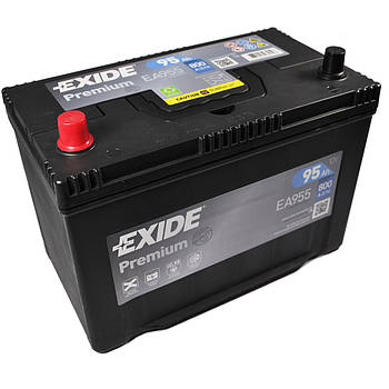 Автомобільний акумулятор EXIDE Premium Asia EA955 95Аh 800Ah L+