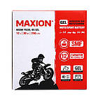 Мото акумулятор MAXION 24MXBM-YB30L-BS GEL (12V, 30Ah, 290A, -/+), фото 6