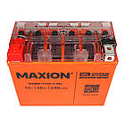 Мото акумулятор MAXION 24MXBM-YT20-4 GEL (12V, 20Ah, 240A, +/-), фото 3