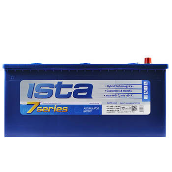 Автомобільний акумулятор ISTA 7 Series 140Ah 850A L+ 6406002802