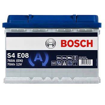 Автомобільний акумулятор BOSCH EFB 70Ah 760A R+ 0092S4E081