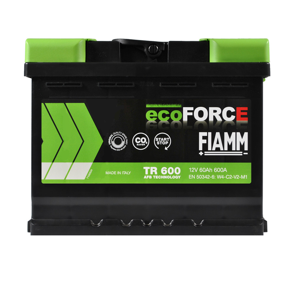 Автомобільний акумулятор FIAMM Ecoforce AFB 60Аh 600А R+ 7906488