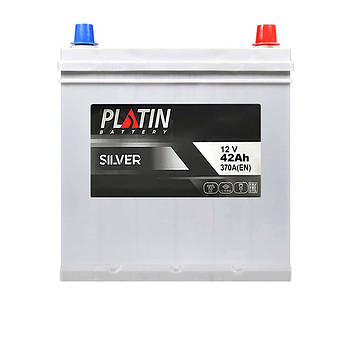 Автомобільний акумулятор PLATIN Silver Asia SMF 42Ah 370A R+ psa5402132