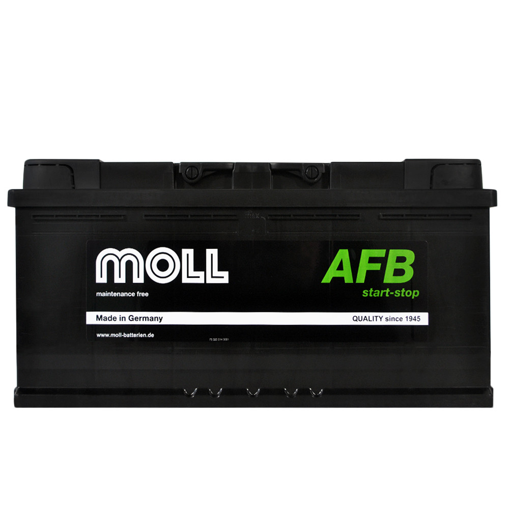 Автомобільний акумулятор MOLL AFB start/stop 106Ah 980A R+ (L6)