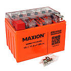Мото акумулятор MAXION GEL 24MXBM-YTZ12S 12V 11.2Ah 130A L+ MXBM-YTZ12S GEL, фото 3